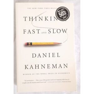 Thinking, Fast and Slow by Daniel Kahneman - Nobel Prize Winner - Paperback